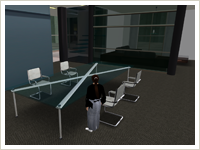 inseide of seminar center